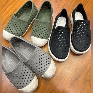 Bundle of 3 kids slip on shoes
